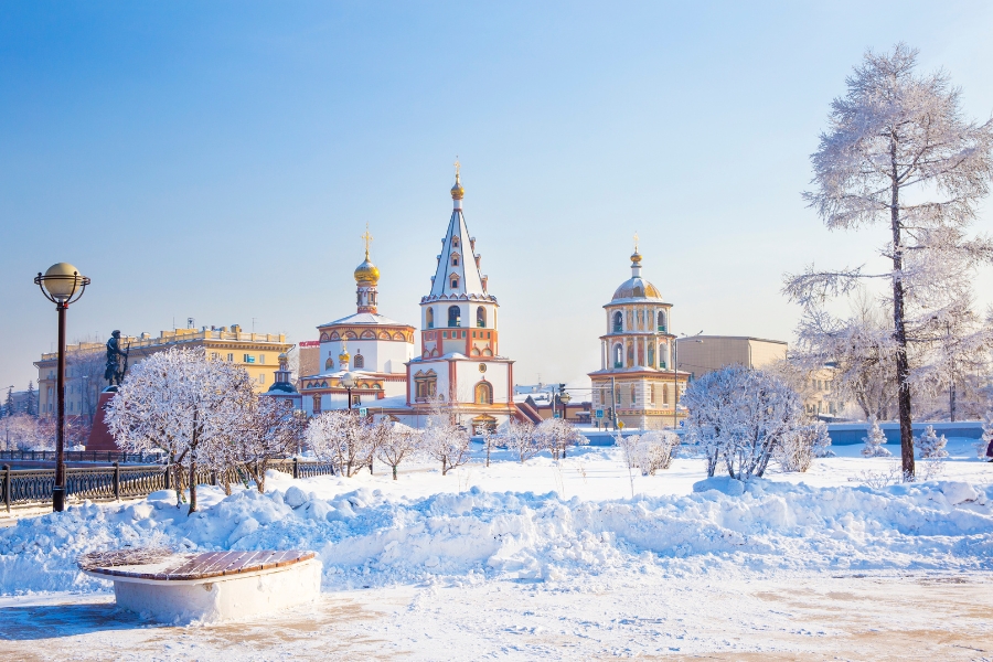俄羅斯_藍冰_貝加爾湖
